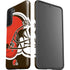 NFL Cleveland Browns Large Logo Galaxy S21 FE Pro Case