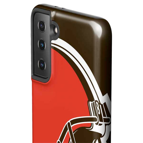 NFL Cleveland Browns Large Logo Galaxy S21 Plus 5G Pro Case