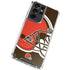 NFL Cleveland Browns Large Logo Galaxy S21 Ultra 5G Clear Case