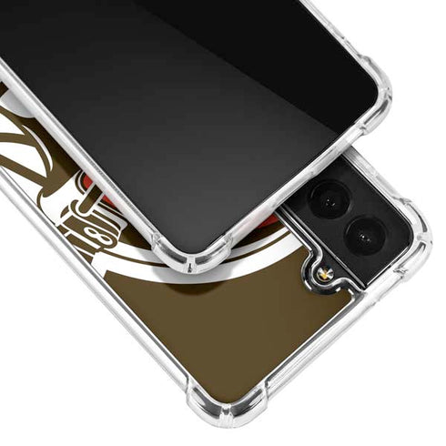 NFL Cleveland Browns Large Logo Galaxy S22 Plus Clear Case