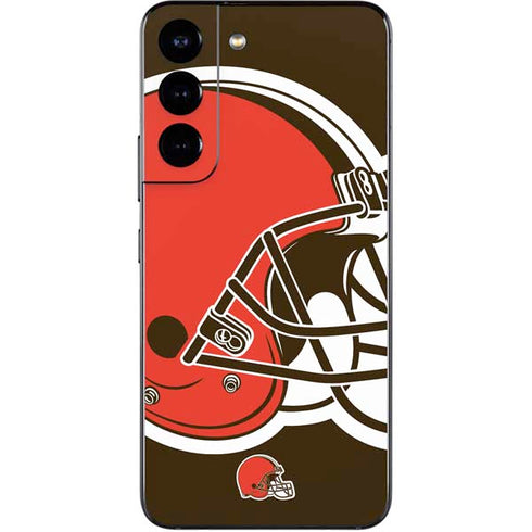 NFL Cleveland Browns Large Logo Galaxy S22 Skin