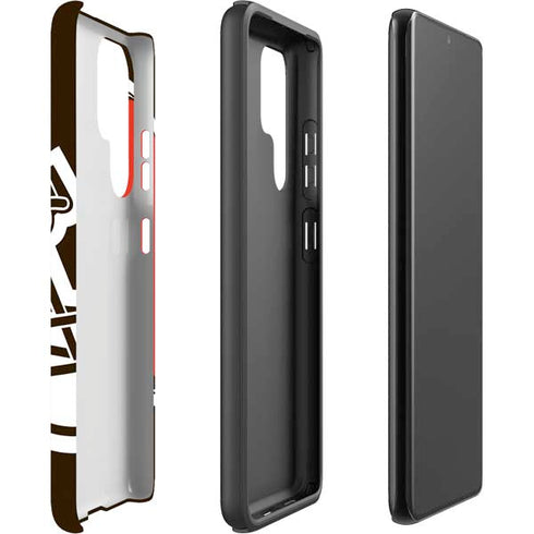 NFL Cleveland Browns Large Logo Galaxy S22 Ultra Pro Case