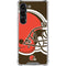 NFL Cleveland Browns Large Logo Galaxy S23 Clear Case