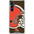 NFL Cleveland Browns Large Logo Galaxy S23 FE Clear Case