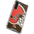 NFL Cleveland Browns Large Logo Galaxy S23 Plus Clear Case