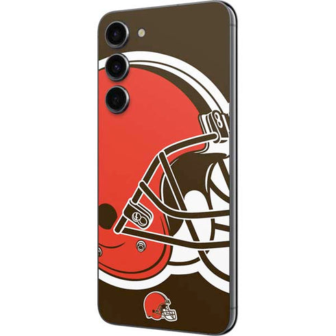 NFL Cleveland Browns Large Logo Galaxy S23 Plus Skin