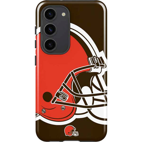 NFL Cleveland Browns Large Logo Galaxy S23 Pro Case