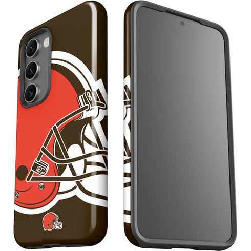 NFL Cleveland Browns Large Logo Galaxy S23 Pro Case