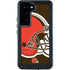 NFL Cleveland Browns Large Logo Galaxy S23 Waterproof Case