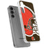 NFL Cleveland Browns Large Logo Galaxy S24 Plus Clear Case