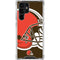 NFL Cleveland Browns Large Logo Galaxy S24 Ultra Clear Case
