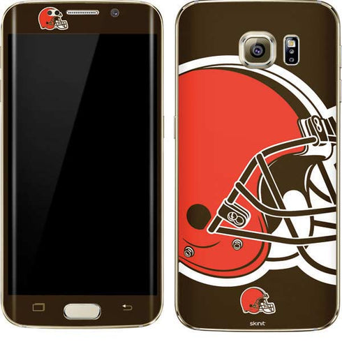 NFL Cleveland Browns Large Logo Galaxy S7 Edge Skin