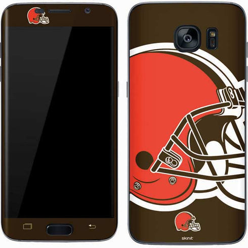 NFL Cleveland Browns Large Logo Galaxy S7 Skin