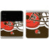 NFL Cleveland Browns Large Logo Galaxy Z Flip3 5G Skin
