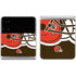 NFL Cleveland Browns Large Logo Galaxy Z Flip4 5G Skin