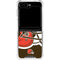 NFL Cleveland Browns Large Logo Galaxy Z Flip5 5G Clear Case