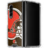 NFL Cleveland Browns Large Logo Galaxy Z Fold4 5G Clear Case