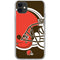 NFL Cleveland Browns Large Logo iPhone 11 Clear Case