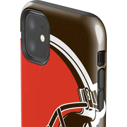 NFL Cleveland Browns Large Logo iPhone 11 Impact Case