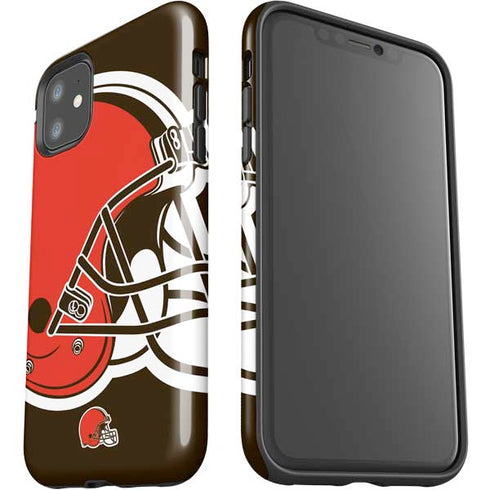 NFL Cleveland Browns Large Logo iPhone 11 Impact Case