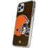 NFL Cleveland Browns Large Logo iPhone 11 Pro Clear Case