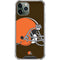NFL Cleveland Browns Large Logo iPhone 11 Pro Max Clear Case