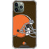 NFL Cleveland Browns Large Logo iPhone 11 Pro Max Clear Case