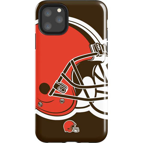NFL Cleveland Browns Large Logo iPhone 11 Pro Max Impact Case