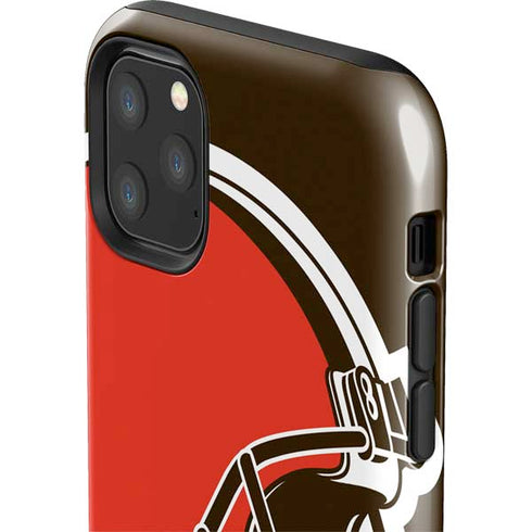 NFL Cleveland Browns Large Logo iPhone 11 Pro Max Impact Case