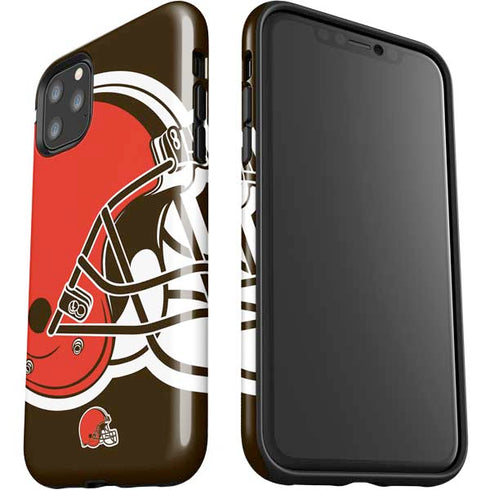 NFL Cleveland Browns Large Logo iPhone 11 Pro Max Impact Case