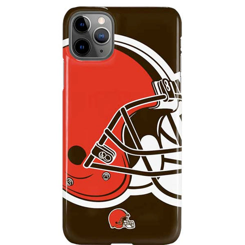 NFL Cleveland Browns Large Logo iPhone 11 Pro Max Lite Case