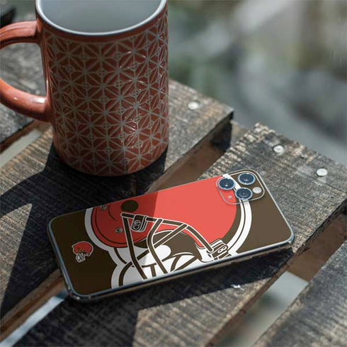NFL Cleveland Browns Large Logo iPhone 11 Pro Max Skin