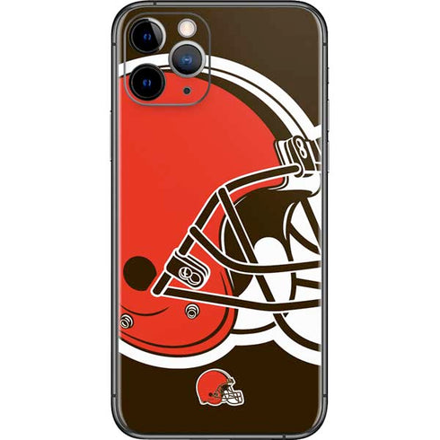 NFL Cleveland Browns Large Logo iPhone 11 Pro Skin