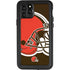 NFL Cleveland Browns Large Logo iPhone 11 Pro Waterproof Case