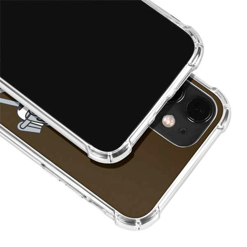 NFL Cleveland Browns Large Logo iPhone 12 Clear Case