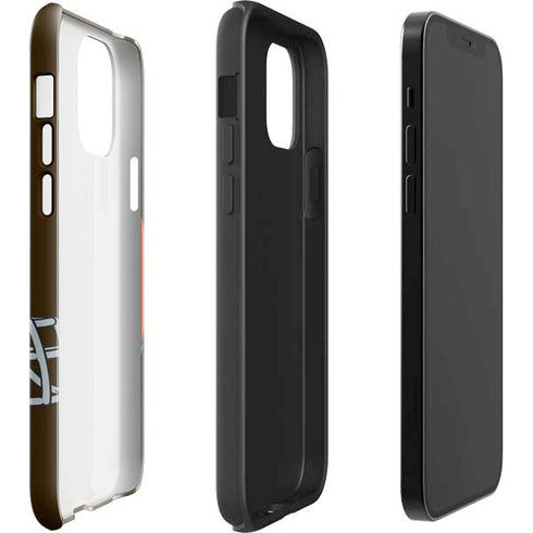 NFL Cleveland Browns Large Logo iPhone 12 Impact Case