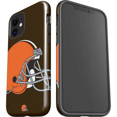NFL Cleveland Browns Large Logo iPhone 12 Impact Case