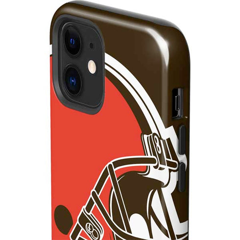NFL Cleveland Browns Large Logo iPhone 12 Impact Case