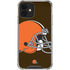 NFL Cleveland Browns Large Logo iPhone 12 Mini Clear Case