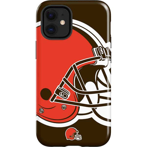 NFL Cleveland Browns Large Logo iPhone 12 Mini Impact Case