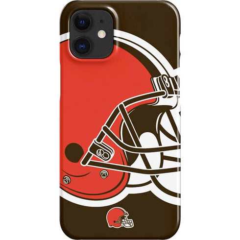 NFL Cleveland Browns Large Logo iPhone 12 Mini Lite Case