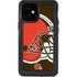 NFL Cleveland Browns Large Logo iPhone 12 Mini Waterproof Case