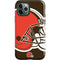 NFL Cleveland Browns Large Logo iPhone 12 Pro Impact Case