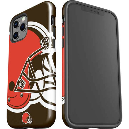 NFL Cleveland Browns Large Logo iPhone 12 Pro Impact Case