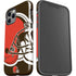 NFL Cleveland Browns Large Logo iPhone 12 Pro Impact Case