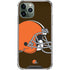 NFL Cleveland Browns Large Logo iPhone 12 Pro Max Clear Case