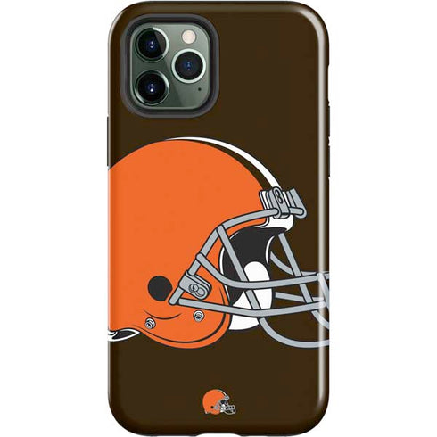 NFL Cleveland Browns Large Logo iPhone 12 Pro Max Impact Case