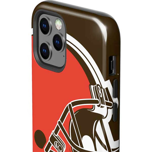 NFL Cleveland Browns Large Logo iPhone 12 Pro Max Impact Case