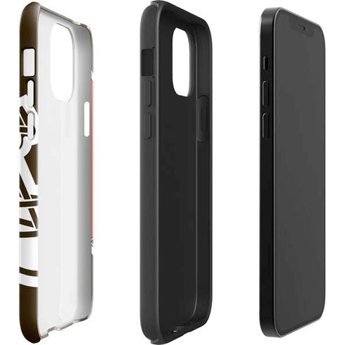 NFL Cleveland Browns Large Logo iPhone 12 Pro Max Impact Case