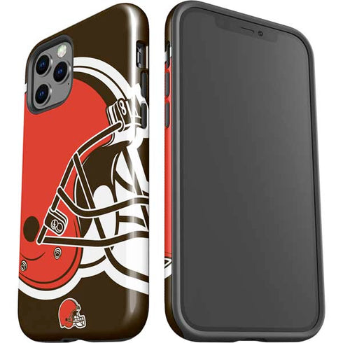 NFL Cleveland Browns Large Logo iPhone 12 Pro Max Impact Case